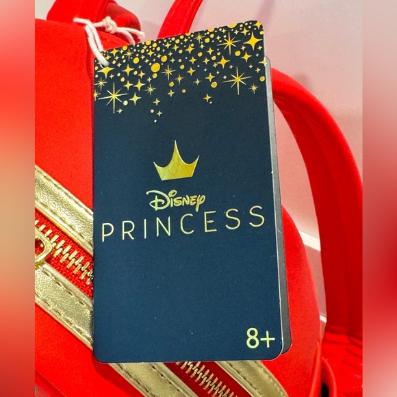 RARE Loungefly Mulan Backpack Disney Embroidered NWT - Picture 8 of 10